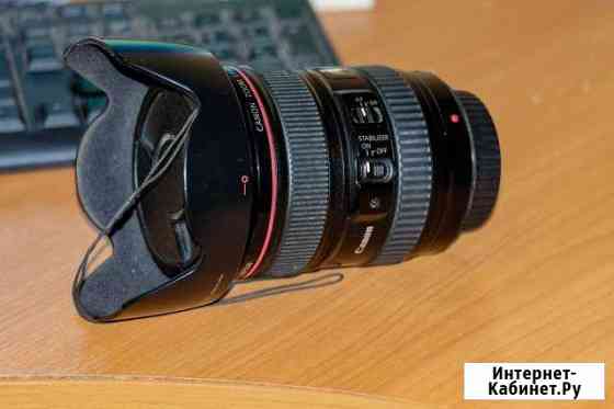 Объектив canon EF 24-105mm 1:4 L IS USM Красногорский