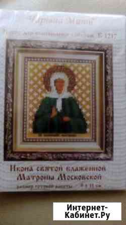 Набор икона из бисера Блаженная Матрона Краснодар