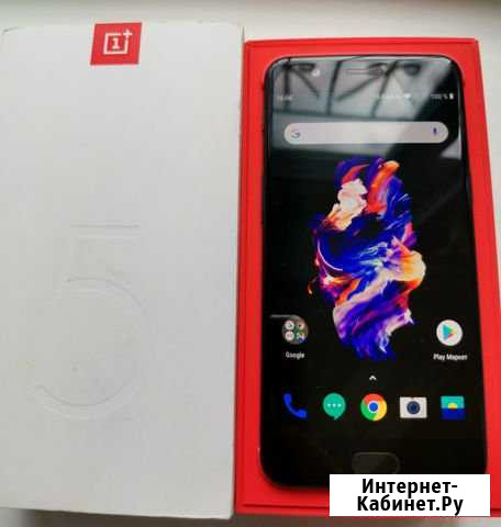 Продам смартфон OnePlus 5 в отличном состоянии Южно-Сахалинск - изображение 1