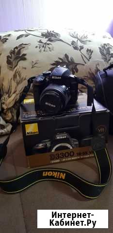 Зеркальная фотоаппарат Nikon D3300 Кировск - изображение 1