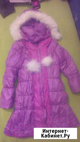 Продам пальтишко для девочки(134р.,Батик) Челябинск - изображение 1