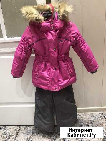 Костюм Густи, зима, для девочки, штаны и куртка Новосибирск - изображение 1