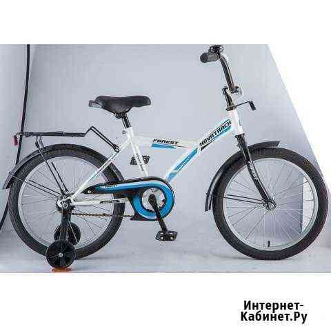 Велосипед novatrack 18, YT forest, белый Калининград