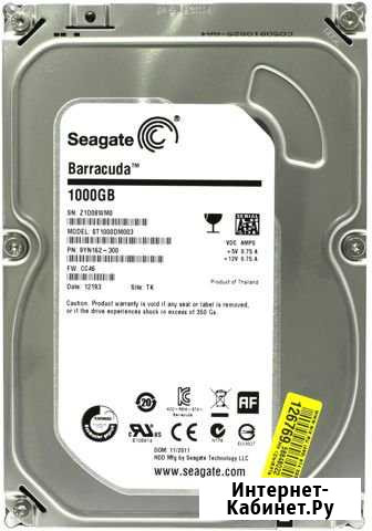 Seagate Barracuda (ST1000DM003) 1000GB SATA 6GB/s Красноярск - изображение 1