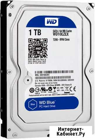 WD Blue 1tb новый Мурманск - изображение 1