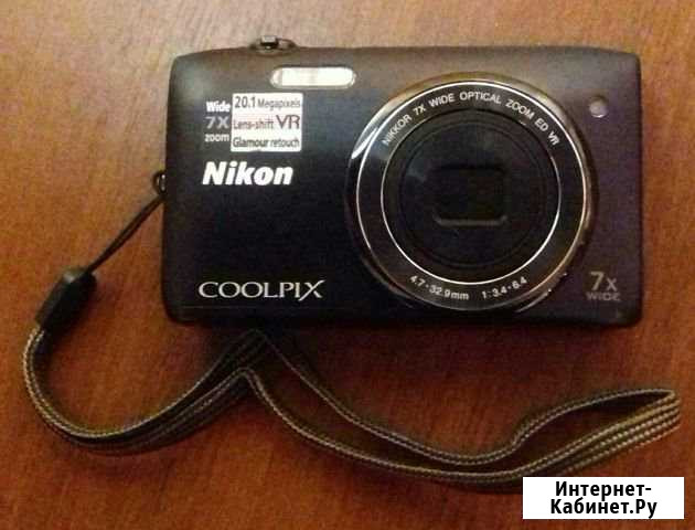 Фотоаппарат Nicon Coolpix S3500 Сыктывкар - изображение 1