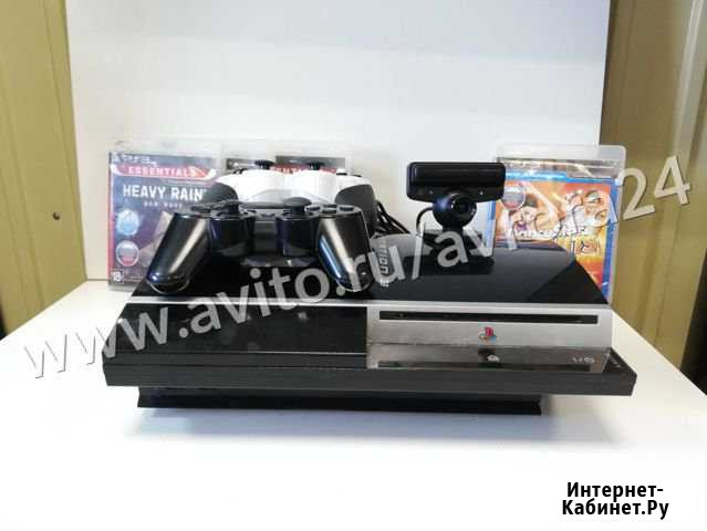 Игровые приставки Sony Playstation 3 40gb Дзержинск - изображение 1