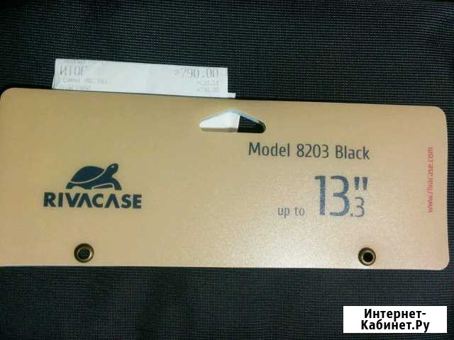 Папка для ноутбука Rivacase модель 8203 Black 13,3 Сургут - изображение 1