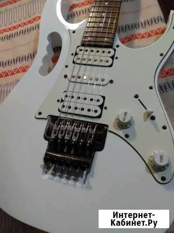Продам электрогитару Ibanez JEM JR с кейсом CNB Ладожская - изображение 1