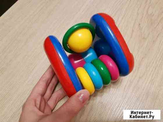 Развивающие игрушки погремушки 3шт Самара