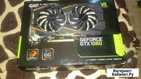 Gigabyte GTX 1060 3 gb Новомосковск