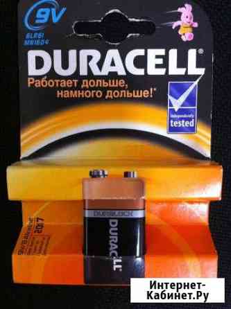 Батарейки (Крона ) Duracell Волжский Волгоградской области