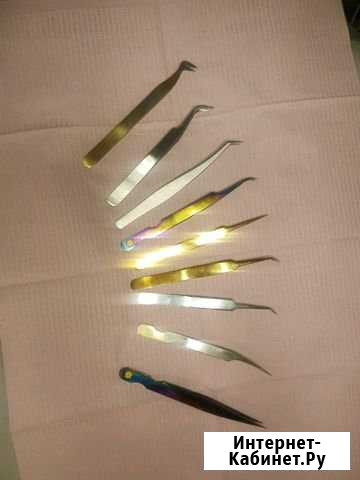 Пинцеты для наращивания ресниц Нижний Новгород - изображение 1