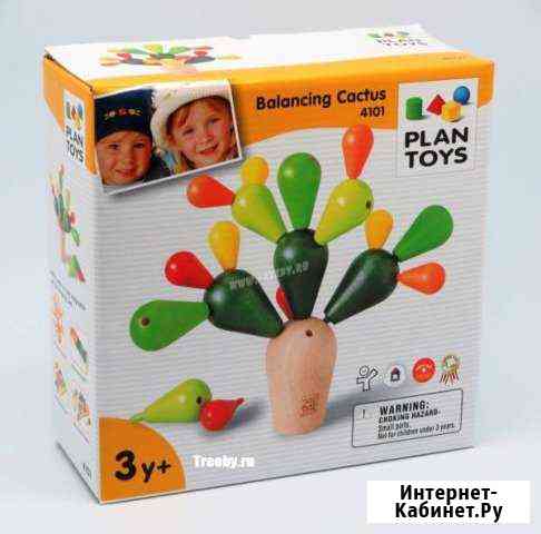 Игра-балансир Кактус Plan Toys Кстово
