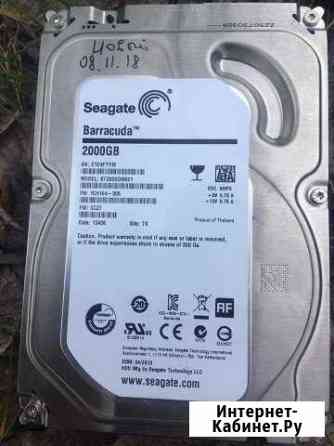 Жёсткий диск винчестер seagate 2 tb Тольятти