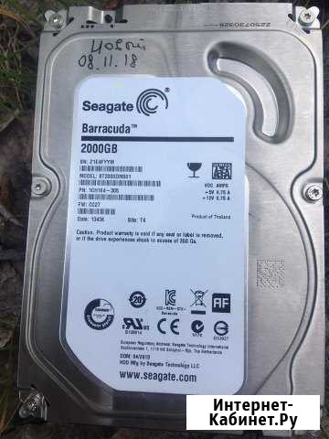 Жёсткий диск винчестер seagate 2 tb Тольятти - изображение 1
