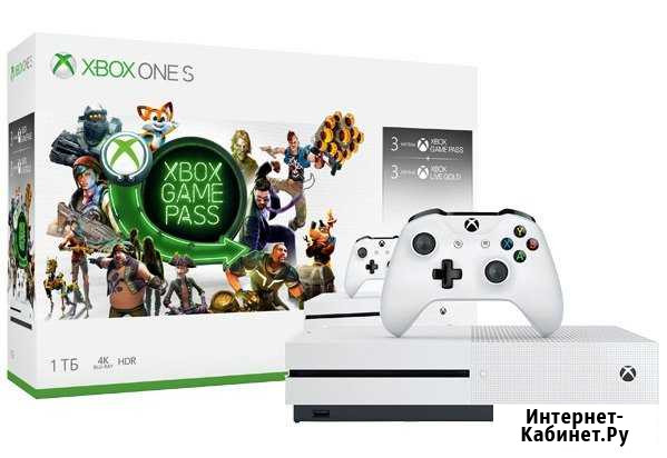 Игровая консоль Xbox One Microsoft S 1TB Чебоксары - изображение 1