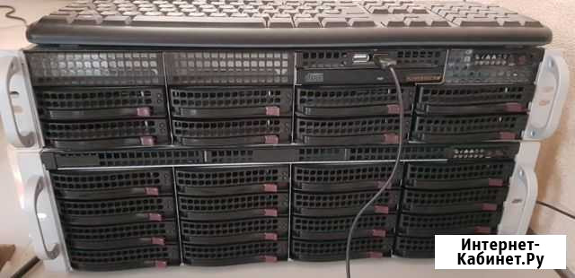 Сервер Supermicro + полка Аксай - изображение 1