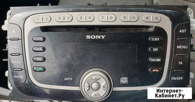 Магнитола Sony, штатная для Форд фокус 2 Элиста - изображение 1