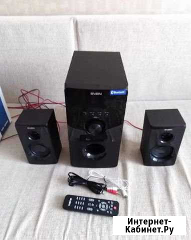 Колонки 2.1 sven MS-2050 Bluetooth20000 Гц Стрежевой - изображение 1