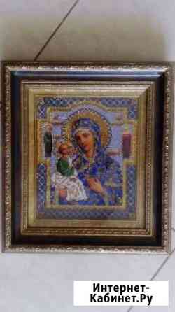 Икона из бисера Богородица Иерусалимская Краснодар