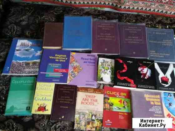 Книги+ словари английский и немецкий Омск