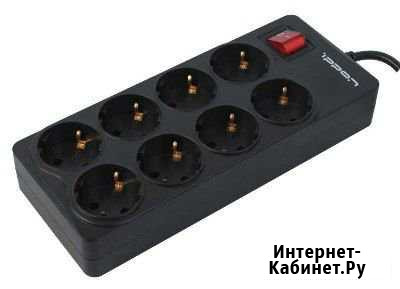 Сетевой фильтр Ippon BK-238 3,0м 8 розеток черн Ульяновск - изображение 1