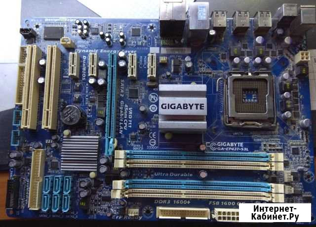 Материнская плата ga-ep43t-s3l ddr 3 Сыктывкар - изображение 1