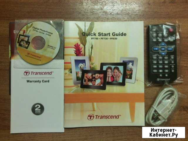 Пду, фгт, док-ты, CD и шнур к фоторамке Transcend Ейск - изображение 1
