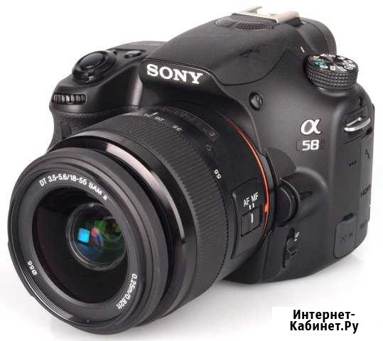 Фотоаппарат sony a58 Чебоксары - изображение 1