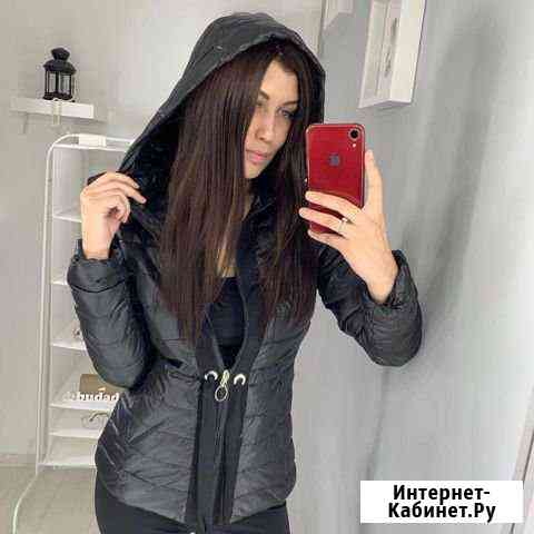 Куртка демисезонная новая 42-48 Тюмень