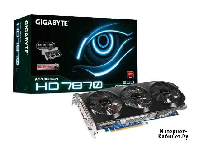Gigabyte AMD Radeon HD7870 OC 256 bit Саратов - изображение 1