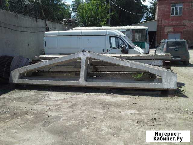 Продаю фермы фт6 из железобетона в количестве 8шт Самара - изображение 1