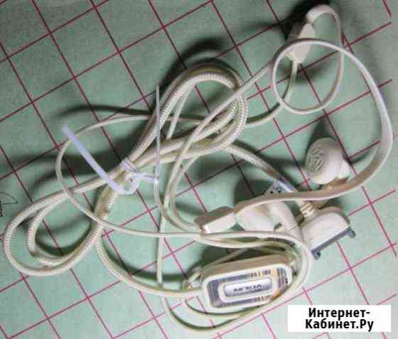 Гарнитура к сотовому телефону Нокиа оригинал Сыктывкар