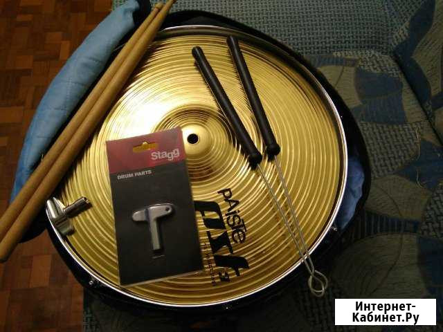 Малый барабан + Hi-Hat + стойки Набережные Челны - изображение 1