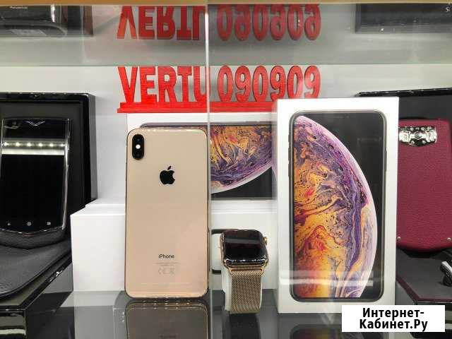 iPhone XS Max 64gb xs золото Черкесск - изображение 1