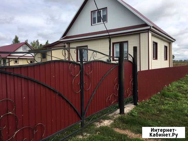 Дом 80 кв.м. на участке 12 сот. Языково - изображение 1