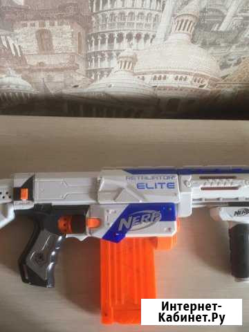 Бластер Nerf retaliation elite +пули+торг Пролетарский - изображение 1