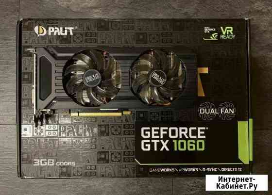 Palit GeForce GTX 1060 dual 3GB Тверь