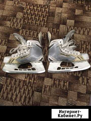 Коньки Bauer one 9 white Ирбит - изображение 1