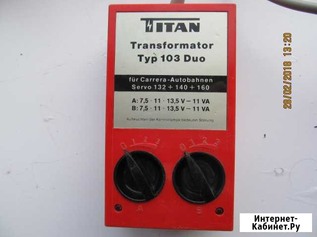 Блок питания железной дороги titan typ103 duo Таганрог - изображение 1