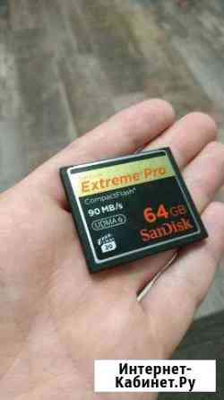 Карта памяти Sandisk Extreme Pro 64gb 90mb/s Compa Красногорск