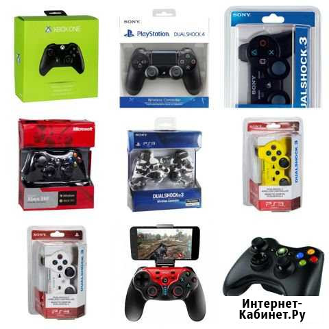 Геймпады для Xbox One, Playstation 4, PS3 Xbox 360 Магнитогорск - изображение 1