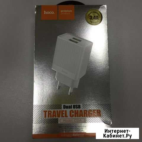 Сзу Hoco 2 USB 3.4A C51A Воронеж - изображение 1
