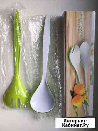 Набор посуды ложка/вилка новый Саратов