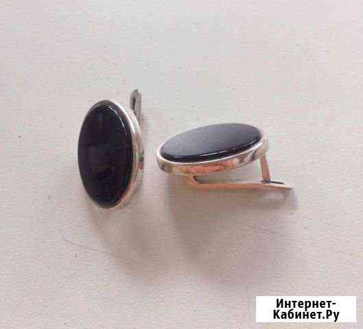Серьги серебро 925 пробы Пятигорск