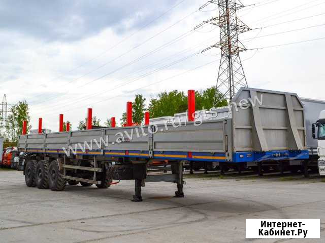 Бортовой открытый полуприцеп чмзап 020-К новый Екатеринбург - изображение 1