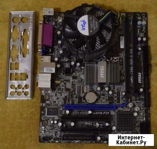 G41 S775 материнская плата на DDR-3 Курск - изображение 1