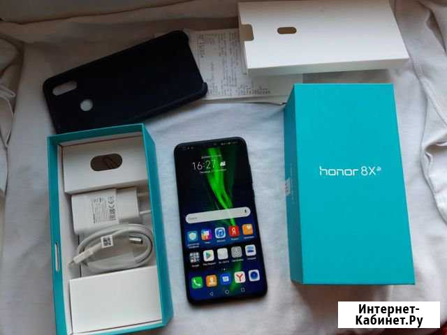 Honor 8X.64гб.на гарантии.отл Иркутск - изображение 1