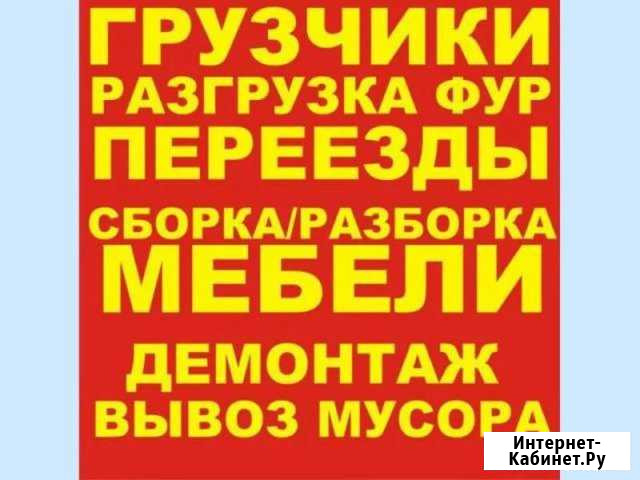 Грузчики/Сборка мебели/Переезды Саратов - изображение 1